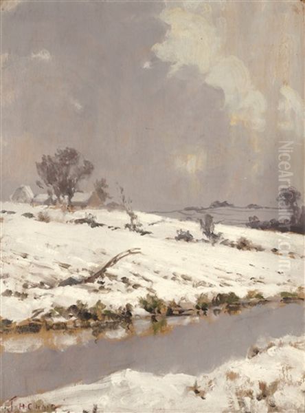 Winter In Antrim Oil Painting by James Humbert Craig