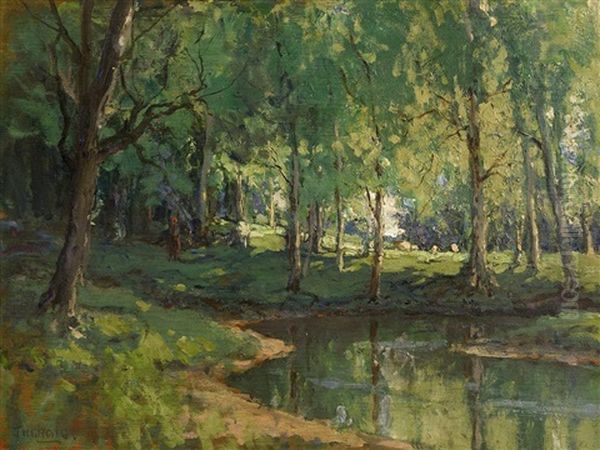 Early Summer, Silversprings, Co. Antrim Oil Painting by James Humbert Craig