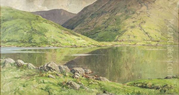 Leenane Oil Painting by James Humbert Craig