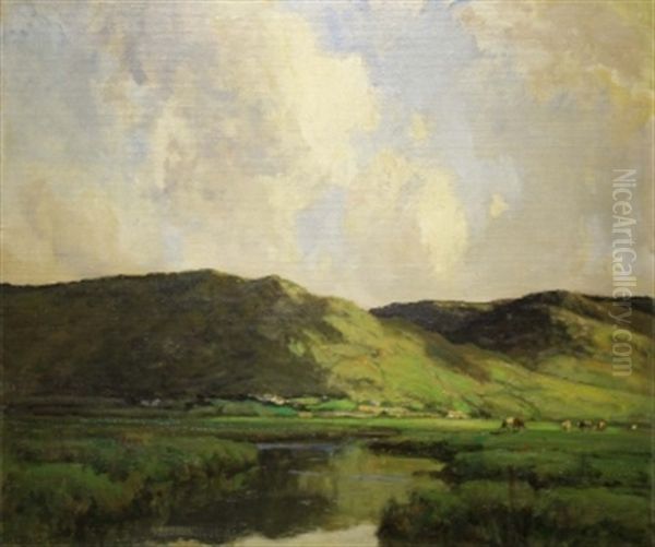 Connemara Landscape Oil Painting by James Humbert Craig