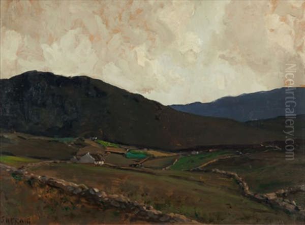 Antrim Hills Oil Painting by James Humbert Craig