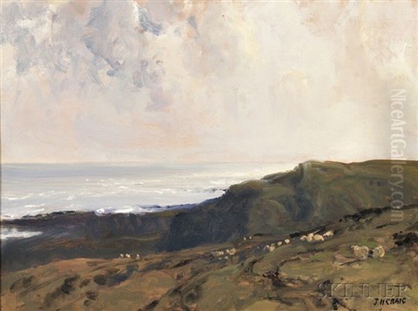 The Moyle, Co. Antrim Oil Painting by James Humbert Craig