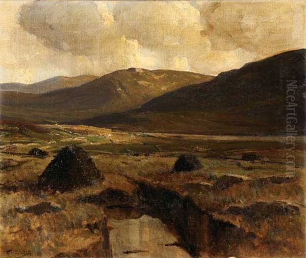 Connemara Landscape Oil Painting by James Humbert Craig