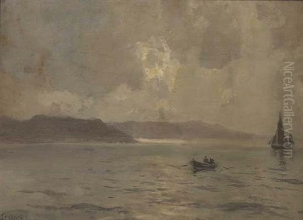 Looking Towards Carnlough Oil Painting by James Humbert Craig