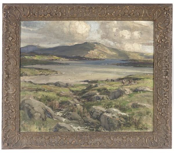 Loch Anure, County Donegal Oil Painting by James Humbert Craig