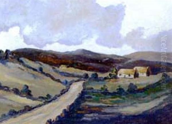 Country Road Oil Painting by James Humbert Craig