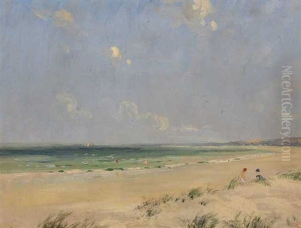 The Millisle Strand Oil Painting by James Humbert Craig