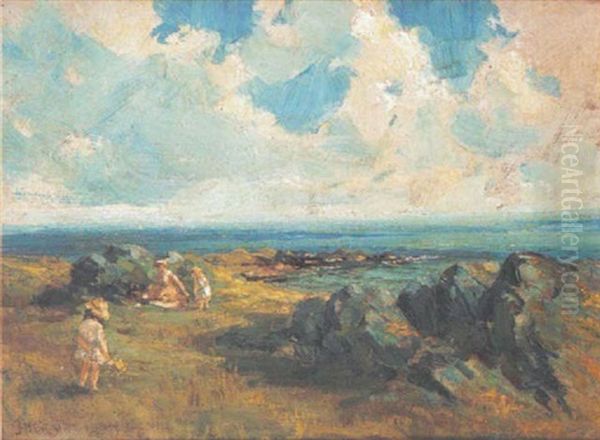 The Picnic Oil Painting by James Humbert Craig