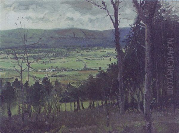 Wicklow Mountains Near Glencree, Co. Wicklow Oil Painting by James Humbert Craig