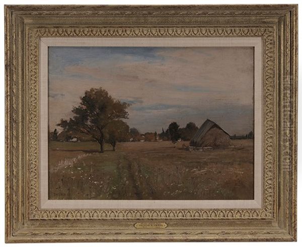 Staten Island Farm Oil Painting by Thomas Bigelow Craig