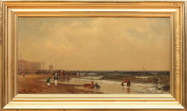 Cape May, Nj Oil Painting by Thomas Bigelow Craig