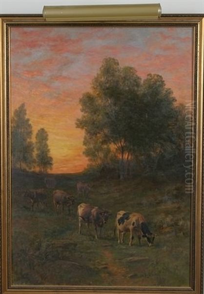 The Evening Hour Oil Painting by Thomas Bigelow Craig