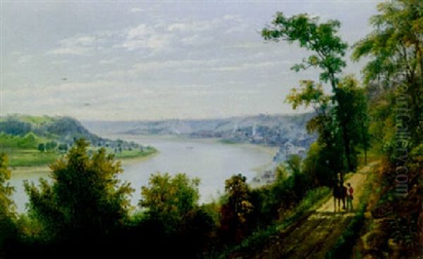 Ohio River, Maysville, Kentucky Oil Painting by William Craig