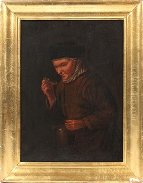 Den Danske Teniers Oil Painting by Peter Cramer