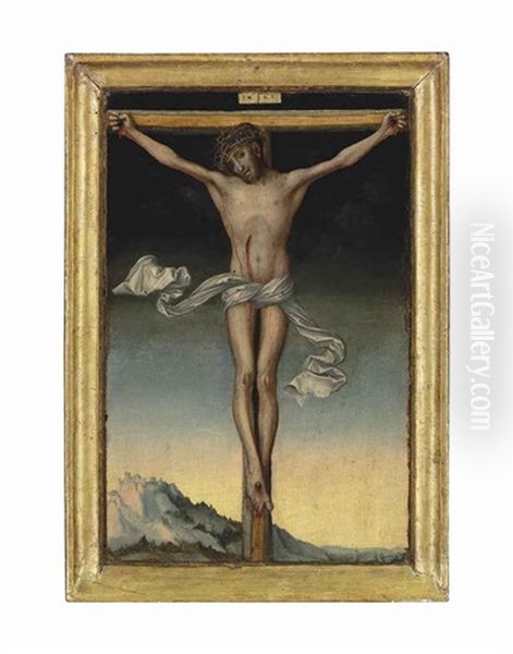 Christ On The Cross by Lucas Cranach the Elder