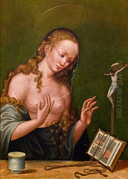 Maria Magdalena Oil Painting by Lucas Cranach the Elder