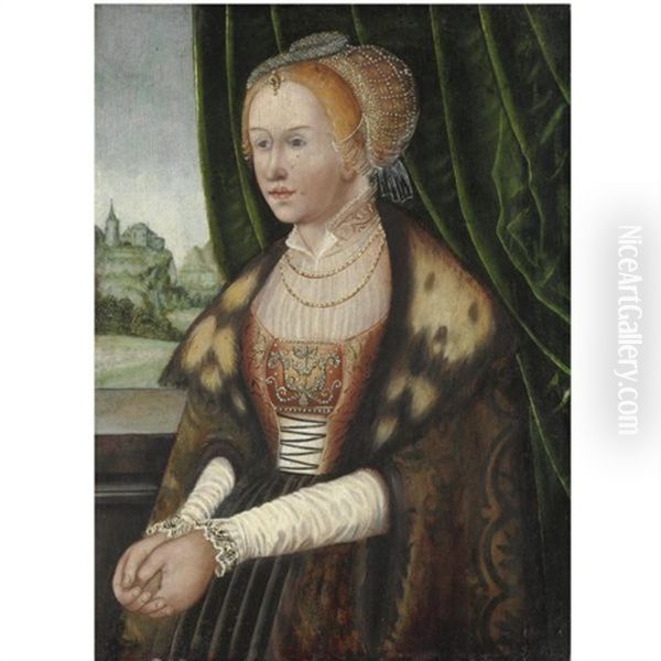 Ritratto Di Gentildonna by Lucas Cranach the Elder