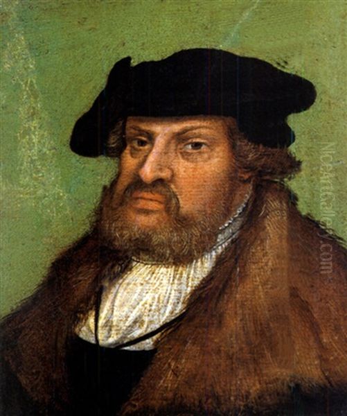 Portrait Des Johann, Der Bestandige Oil Painting by Lucas Cranach the Elder