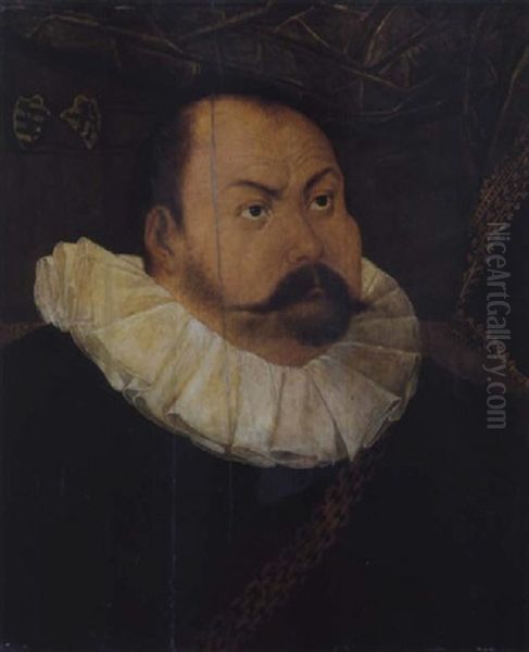 Bildnis Des Kurfursten Johann Von Sachsen, Gen. Der Bestandige Oil Painting by Lucas Cranach the Elder