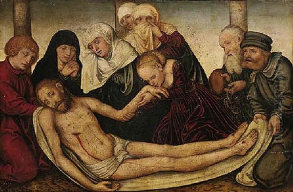 The Lamentation Oil Painting by Lucas Cranach the Elder