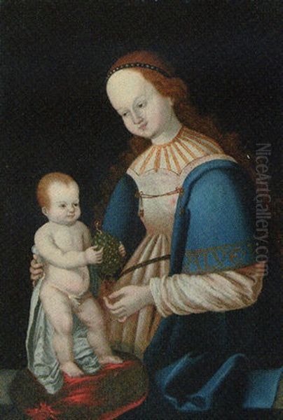 The Madonna And Child Oil Painting by Lucas Cranach the Elder