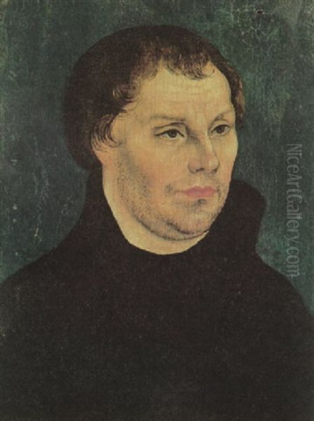 Bildnis Martin Luthers by Lucas Cranach the Elder