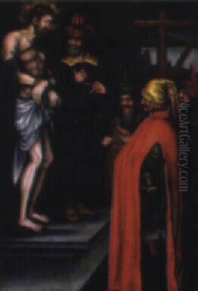 Le Christ Devant Caif Oil Painting by Lucas Cranach the Elder