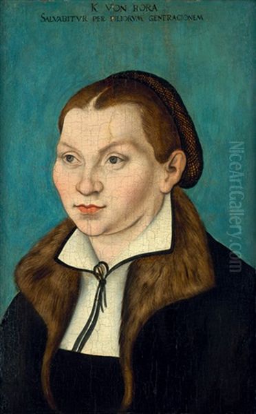 Bildnis Der Katharina Von Bora by Lucas Cranach the Younger