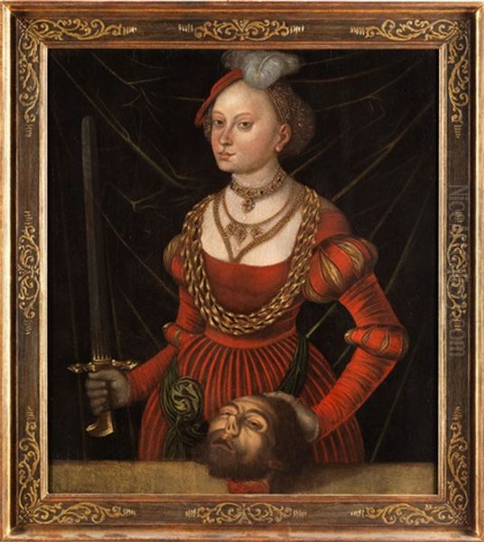 Judith Mit Dem Haupt Des Holofernes by Lucas Cranach the Younger