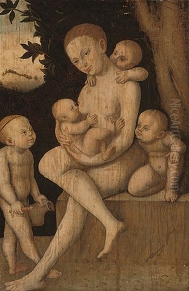 Charity by Lucas Cranach the Younger