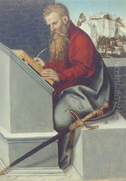 Saint Paul Oil Painting by Lucas Cranach the Younger