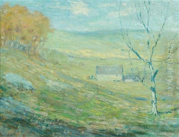 Crown Valley, November, 1904 Oil Painting by Bruce Crane