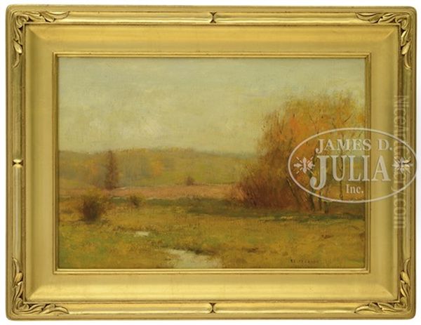 Fall Landscape Oil Painting by Bruce Crane