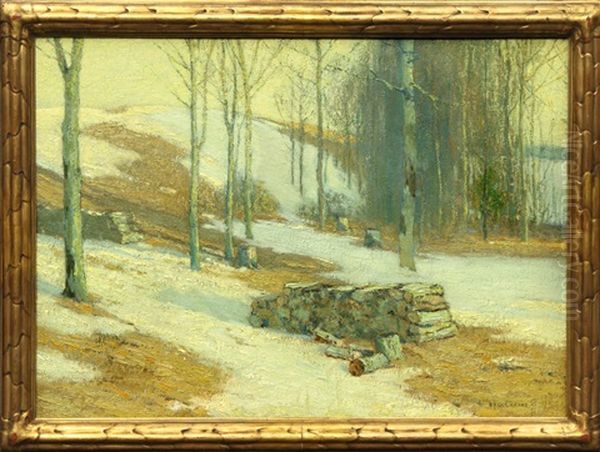 Spring Thaw Oil Painting by Bruce Crane