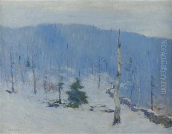 Winter Silence Oil Painting by Bruce Crane