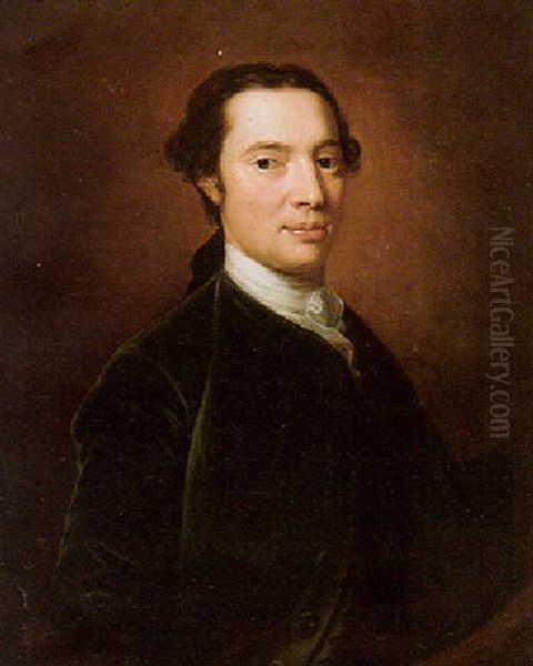 Portrait Of Thomas Benson Oil Painting by James Cranke