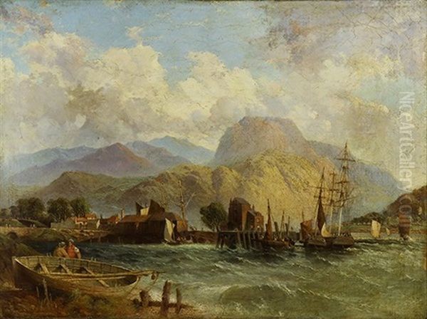 Corpach, Loch Eil Oil Painting by Edmund Thornton Crawford