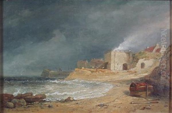 Storm Coming In Oil Painting by Edmund Thornton Crawford