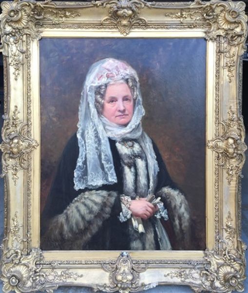 Portrait No. 1 Oil Painting by Robert Cree Crawford