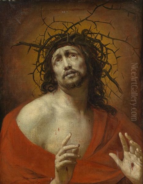 Der Dornengekronte Christus Oil Painting by Caspar de Crayer