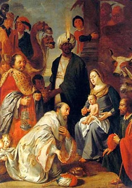 The Adoration Of The Magi by Caspar de Crayer