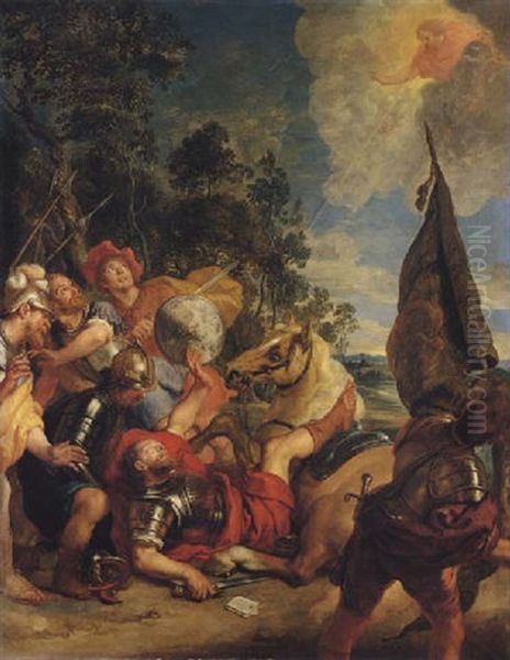 The Conversion Of Saul by Caspar de Crayer