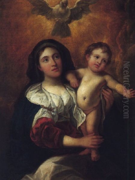 The Virgin And Child by Caspar de Crayer