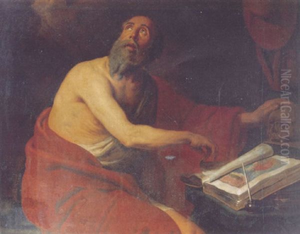 Saint Jerome Oil Painting by Caspar de Crayer