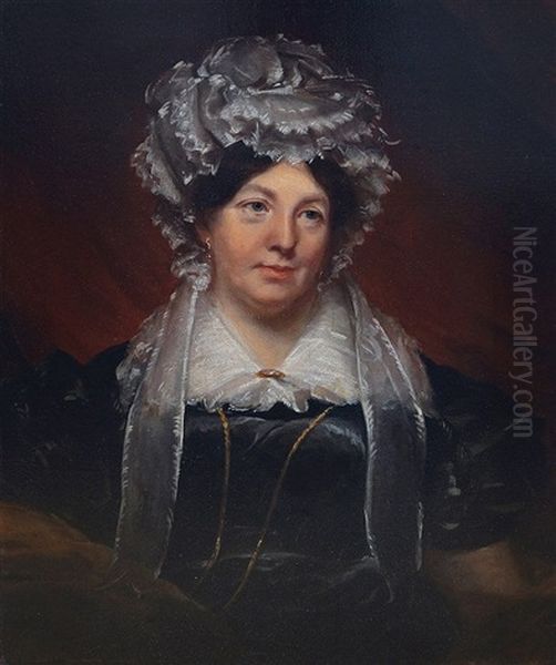 Portrait Of Mary Redmond Of Co. Galway Oil Painting by Martin Cregan