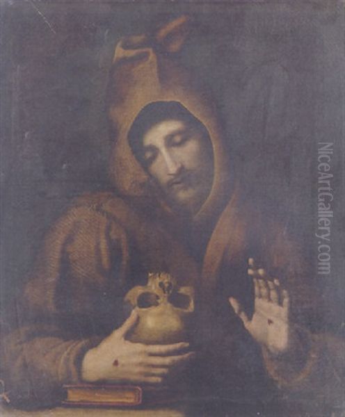 Saint Francis In Meditation by Daniele Crespi