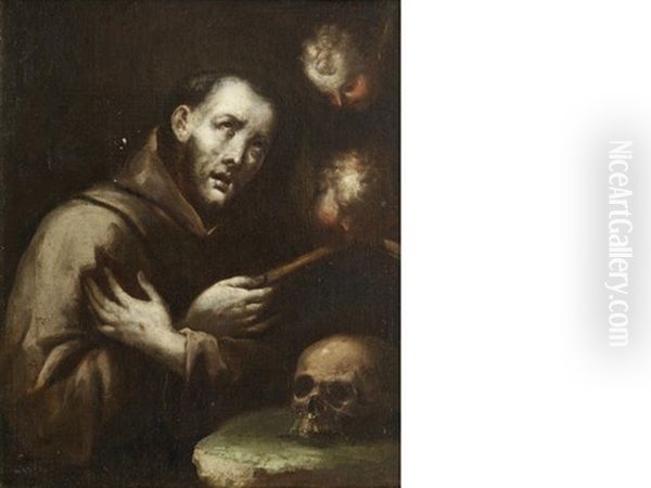 Saint Francis Oil Painting by Giovanni Battista Crespi (il Cerano)