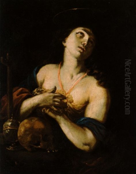 La Maddalena Penitente Oil Painting by Giovanni Battista Crespi (il Cerano)