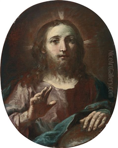 Segnender Christus Oil Painting by Giuseppe Maria Crespi