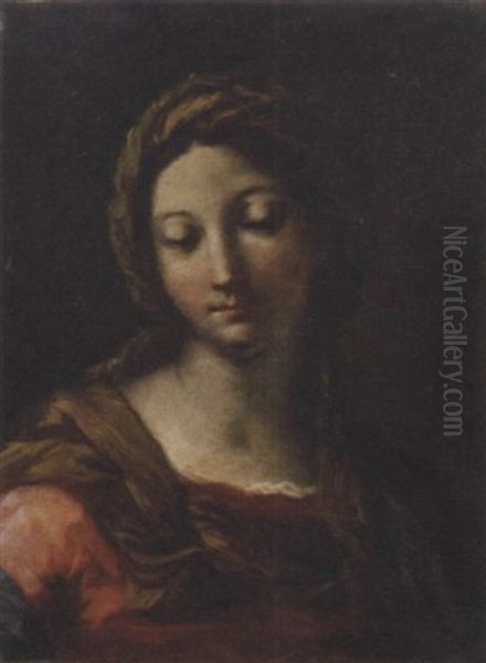 Madonna Oil Painting by Giuseppe Maria Crespi